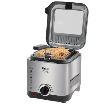 Fritadeira Philco Deep Fry 1.8L Inox 127V