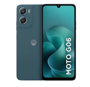 Smartphone Moto g06 4G Tela 6,9 128GB Câmera 50MP Azul Marinho Motorola