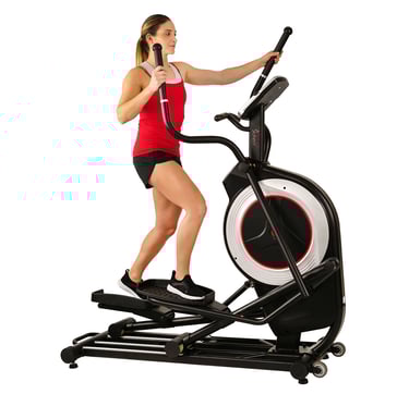 riding elliptical bike
