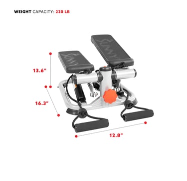 stepper dimensions