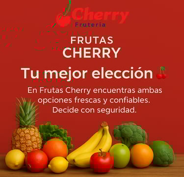 Frutas Cherry tu mejor opcion