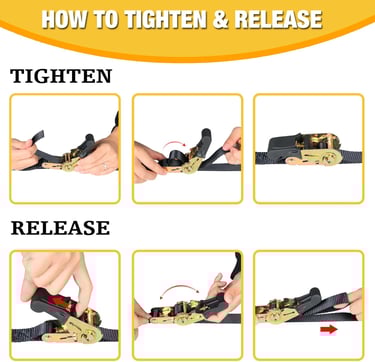 How to Thread a Ratchet Strap