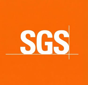 Official SGS inspection and verification company logo