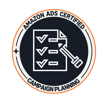 Amazon Ads Campaign Planning Certification Badge