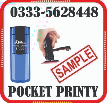 Rubber Stamp Maker in G9, Rubber Stamp maker in Islamabad, Rubber stamp maker in Rawalpindi
