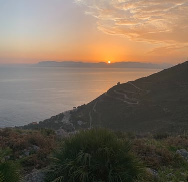 sunrise zingaro natural reserve