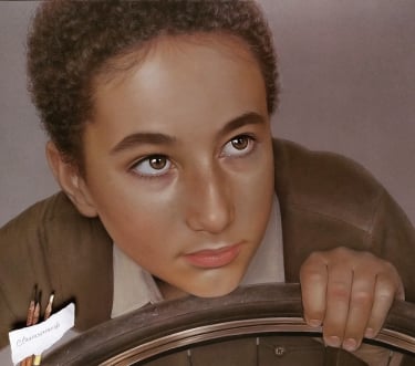 retrato a pastel