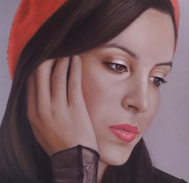 dibujo a pastel
