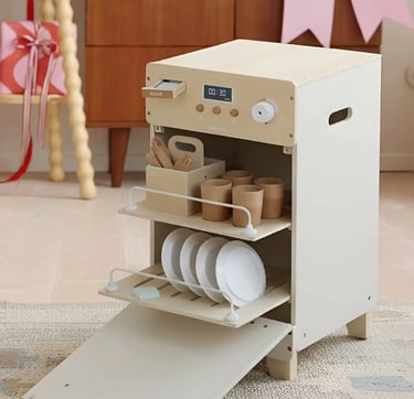 lave vaisselle en bois