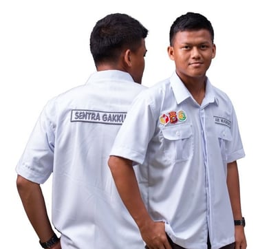 kemeja gakkumdu konveksi pekanbaru