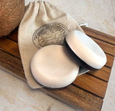 Jabón artesanal de coco 