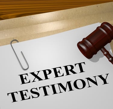 Appraisal Expert Testimony