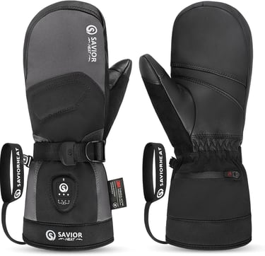 SAVIOR HEAT 3.0 Black Mittens
