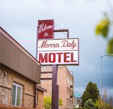 motel sign that says welcome.B&B and Small Hotel Consulting with Timea Pokol Consultant