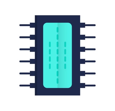 icono de servicio de electronica