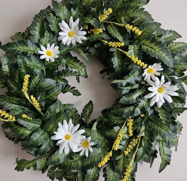 Daisy Love Wreath