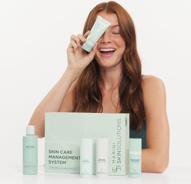 Top tiered medical grade skin care products are the base to a great facial look with Marini Skin Sol