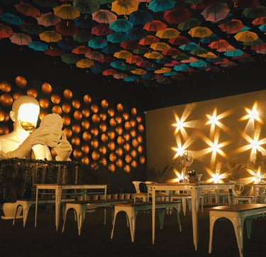 Beautiful outdoor space at The Singh Saab, Jamshedpur
