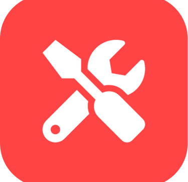 Icono de mantenimiento integral de proyectos de ingeniería industrial