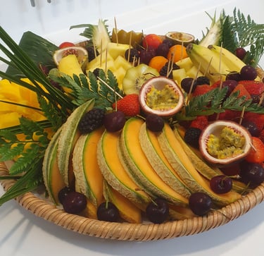 Corbeille de fruits frais