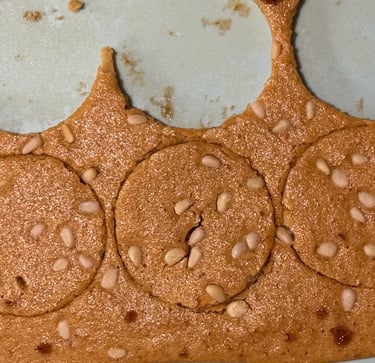 biscuit moelleux miel pignon