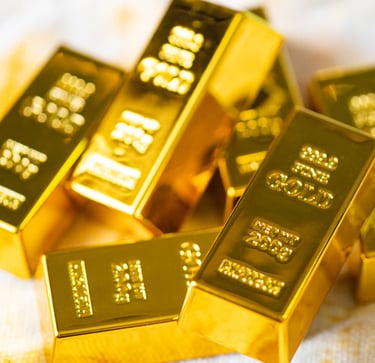 gold bars as tangible assets
