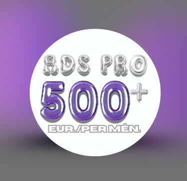 Socialinių tinklų paslaugų planai – ADS PRO planas.