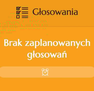 kafelek menu głosowania