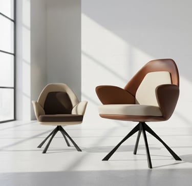 concept design Dining Chair, demonstrating cohesive design language and production-ready detailing.