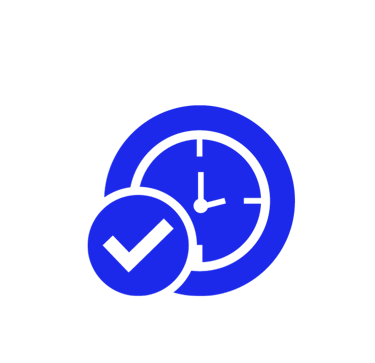 logo for on-time delivery of writing service