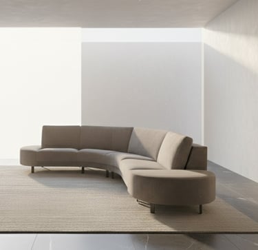 Design and engineering-Levatta Sofa for Gealux. Luxury sofa with the most compact mechanism.