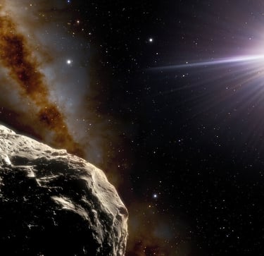 Asteroide osservato dal telescopio Soar Cile