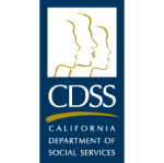a logo for the california department of social services