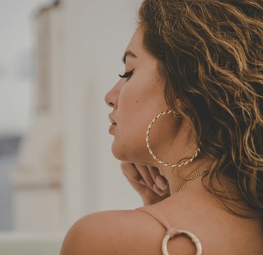 Premium elegant hoops for girls