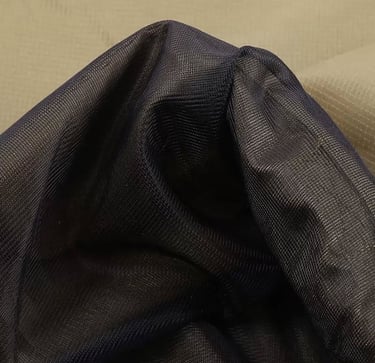 a black and white cloth with a black and white background