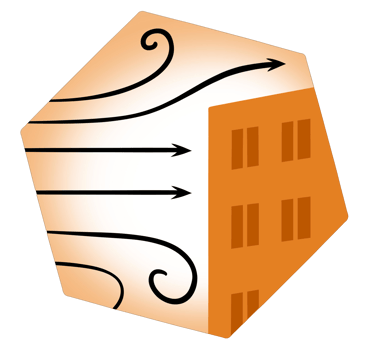 Logo d'une modélisation de qualité de l'air sur des bâtiments riverains à la nuisance pour une étude