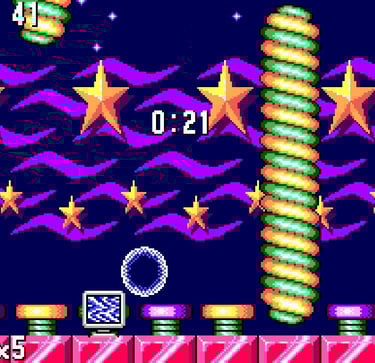 Sonic the Hedgehog Master System - Bonus Level