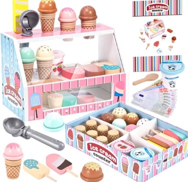Wooden Ice Cream Toys
