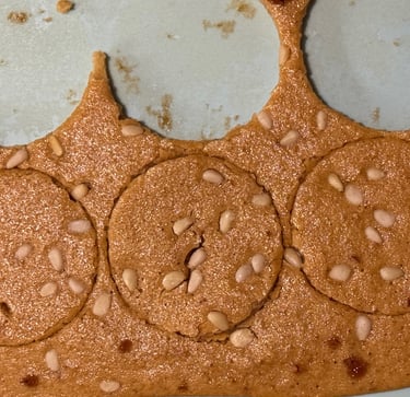 biscuit moelleux miel pignon