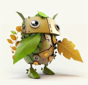Eco-Bot avatar AI mascot for OCFS