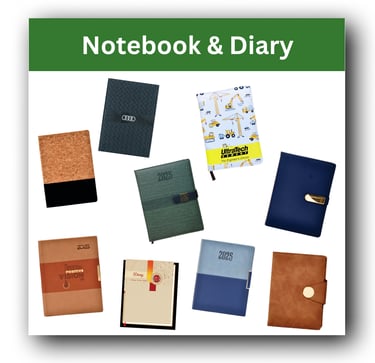 Notebook and Diaries