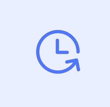 Logo horologe gain de temps