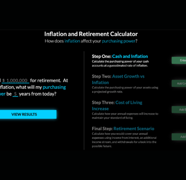 augusta precious metals inflation and retirement calculator