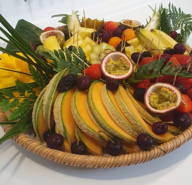 Corbeille de fruits frais