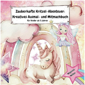 a picture of a unicorn in a rainbow - colored background