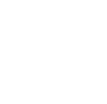 Logo en blanco de la aplicacion de Blender 3D.