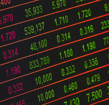 stock market investment numbers represent blog post about gold ira role in volatile markets