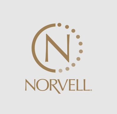 Norvell sunless tanning brand mark used for BTan, LLC services.