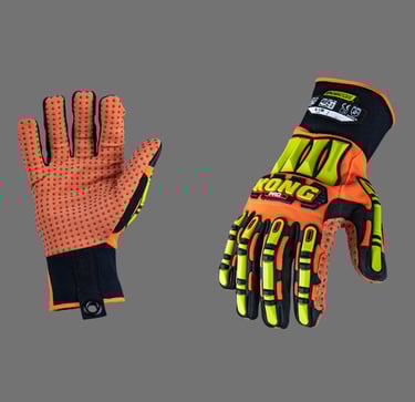High performance industrial safety gloves for hand protection in hazardous environments