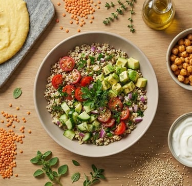 Ricette mediterranee senza glutine, vegane e vegetariane per il tuo stile alimentare